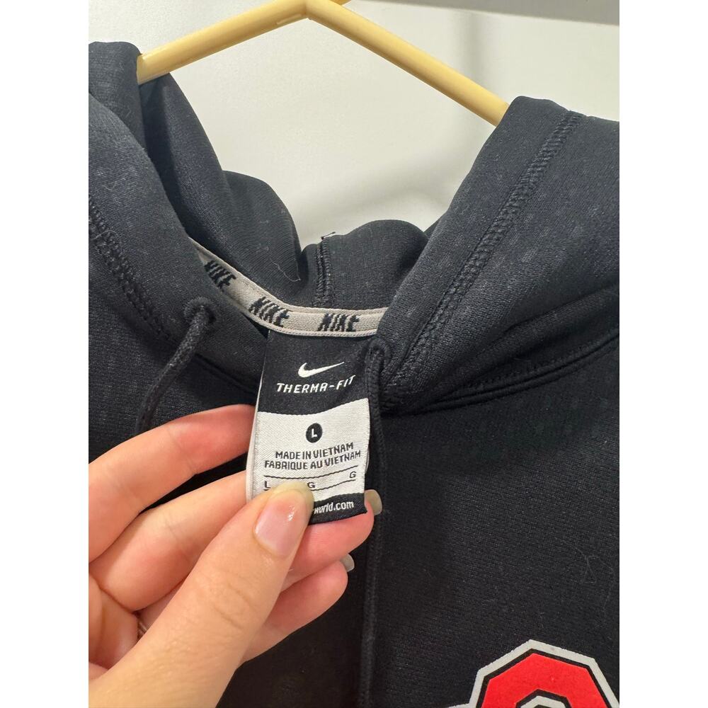 Nike Therma fit Ohio Stat Buckeyes Hoodie - Picture 5 of 7